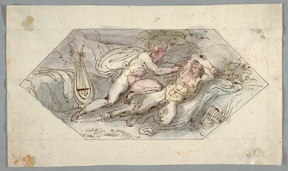 Apollo nuhtelee Marsyasta