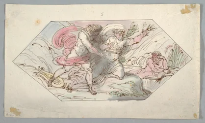 Piirros, Apollo ja Daphne, 1796-98