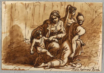 Hahmoryhmä, tutkielma Lahjoitusta varten, Giulio Romanon mukaan