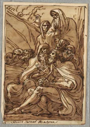 St. Anthony and the Hermits, Lodovico Carraccin tutkimus