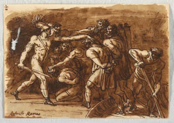 Ostian taistelu Giulio Romanon jälkeen