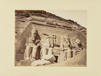 Nubia. Abu Simbelin temppeli, Egypti