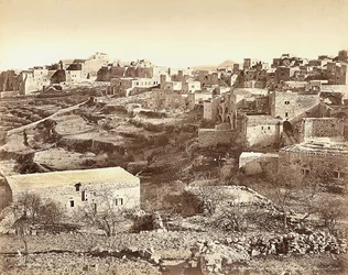 Panoraamanäkymä Betlehemiin, Israeliin