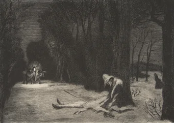 Matamoren kapteeni Fracassen kuolema, 1864.