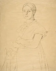 Madame Granger, Ingresin mukaan, 1867.