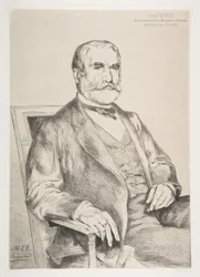Louis Robertin muotokuva, 1873.