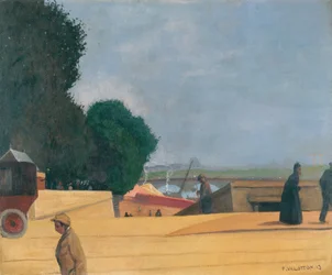Sisäänkäynti Pont de l"Almaan, 1913