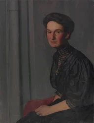 Hedy Hahnloser, 1908.