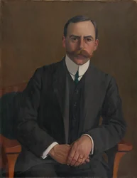 Tohtori Arthur Hahnloser, 1909.