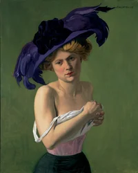Violetti hattu, 1907