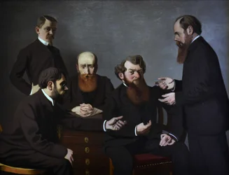 Viisi maalaria Viisi maalaria: Félix Vallotton, Pierre Bonnard, Édouard Vuillard... 1902-1903.