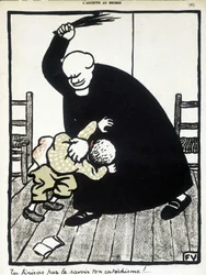 Saat selville katekismuksen. - Félix Vallottonin "The Christian School", "L