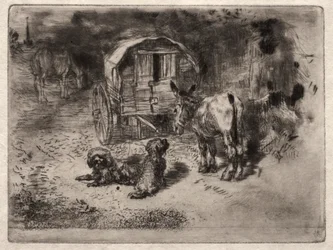 The Guardians of the House, eli Saltimbanquen ystävät, n. 1875.