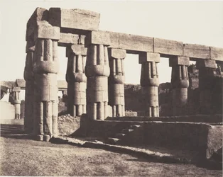 Luxor (Theba), myöhempi rakennelma - rinnakkaiset galleriat