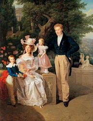 Lähetystöneuvos Theodor Joseph Ritter von Neuhaus (maalaus puulle)