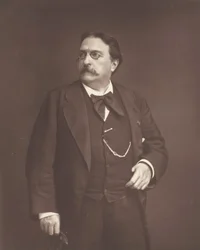Hector Giacomelli ranskalainen taidemaalari, kuvittaja ja taidegraafikko, 1822-1904, n. 1876.