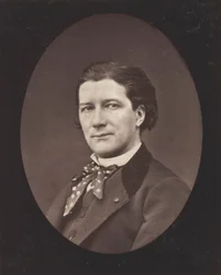 Victorien Sardou ranskalainen näytelmäkirjailija, 1831-1908, n. 1876.