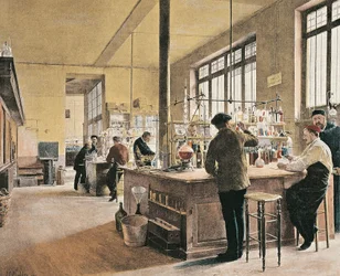 Ranska, Pariisi, kunnallinen kemian laboratorio Pariisissa