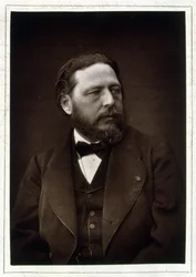 muotokuva Jules Bretonista (1827-1906) (m/w kuva)