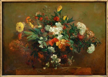 Flowers (maalaus kankaalle)