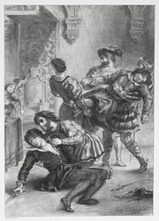 Hamlet: Hamletin kuolema, 1843.