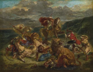 Leijonametsästys, 1860-61
