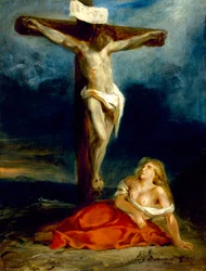 Pyhä Maria Magdaleena ristin juurella, 1829