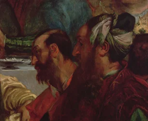 Tutkimus kahdesta päästä (Veronesen The Wedding at Cana -kirjan jälkeen), 1820