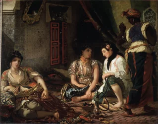 Algerin naiset asunnossaan