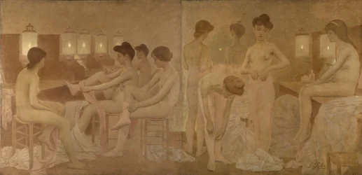 Tanssijat, vuosina 1905-1909 (öljy kankaalle).