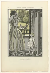 Nykyajan muoti ja tavat, 1922, osa 1: Nuori äiti