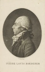 Pierre-Louis Roedererin muotokuva 1754-1835.