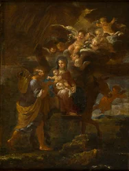 Lento Egyptiin, n. 1643-1694 (öljy kankaalle)