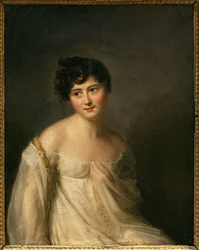 Juliette Recamierin (1777-1849) muotokuva Madame Recamierista. Firmin Massot