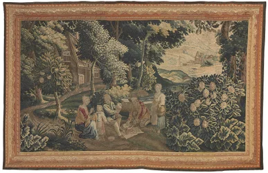 Flaamilainen pastoraalinen kuvakudos, 1700-luvun alku (tekstiili)