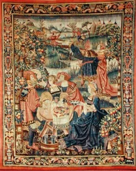 Lounas nurmikolla