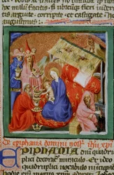 Ms Gen 1111 sivu Legenda Aureasta, Bruggesta, n. 1400-10