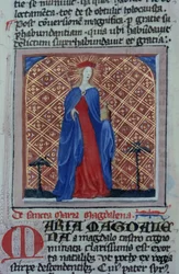 Ms Gen 1111 sivu Legenda Aureasta, Bruggesta, n. 1400-10