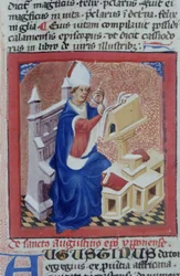 Ms Gen 1111 sivu Legenda Aureasta, Bruggesta, n. 1400-10