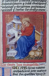 Ms Gen 1111 sivu Legenda Aureasta, Bruggesta, n. 1400-10