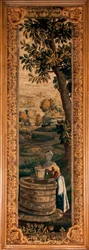 Palace (Eu:n linna). Museo (Eu-linnan Louis-Philippe Museum). Flanderin kuvakudos. 1700-luvulla.