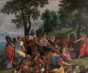 Johanneksen saarnaa autiomaassa