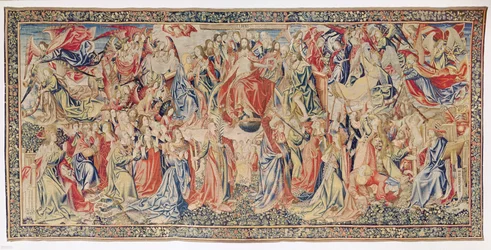 Viimeinen tuomio: Ihmisen lunastus, Brysselin työpaja, 1400-1500-luku