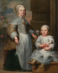 Two Sisters, n. 1650-60 (öljy kankaalle)