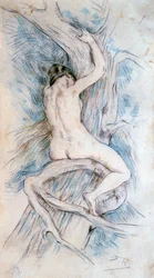 "Hamadryade", 1850-1898.