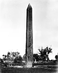 Heliopoliksen obeliski, Egypti, 1878