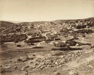 Panoraamanäkymä Nasarettiin, Israeliin