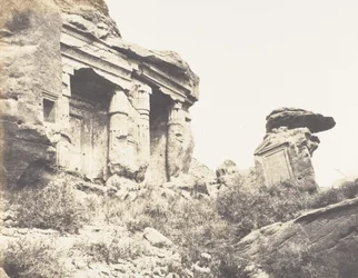 Djebel Selséléh Silsilis, Steles Architecturales Carved In The C..., 1851-52, imprès 1853-54.