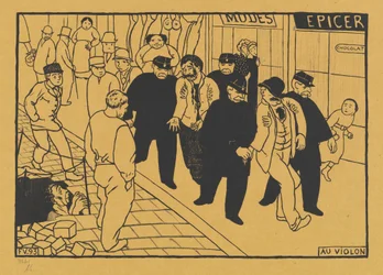 Au Violon kannuun, 1893.