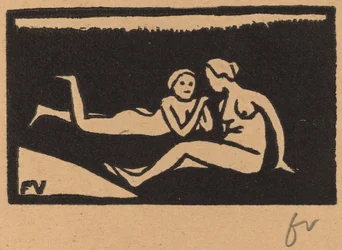 Uimarit nurmikolla Uimarit makaavat nurmikolla, 1893.